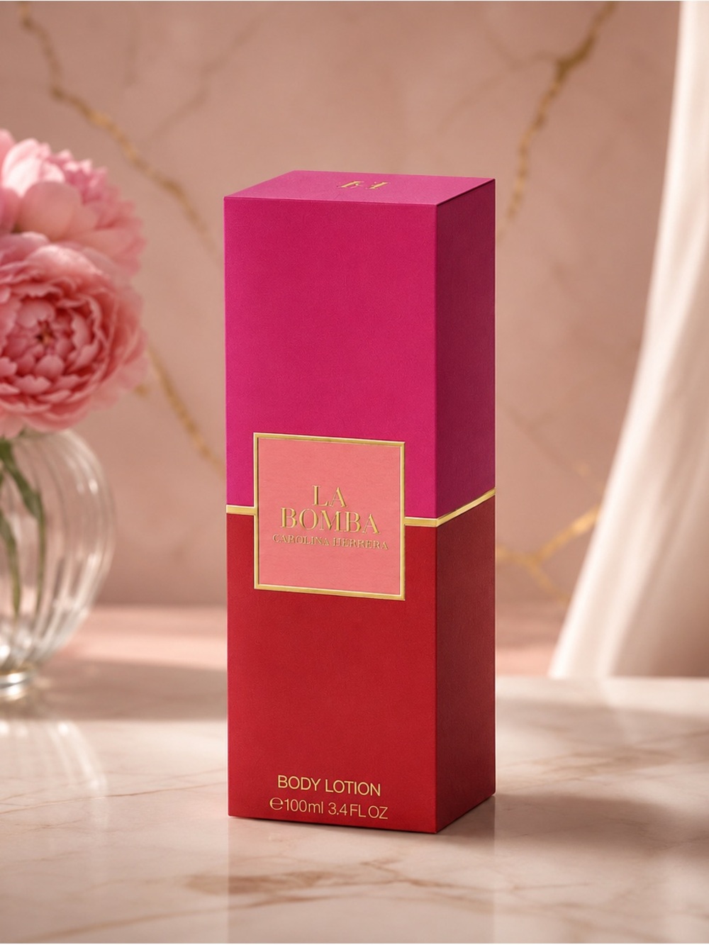 Carolina Herrera  La Bomba Body Lotion, 3.4 oz.